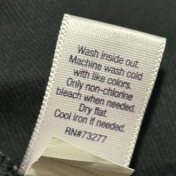 Jennifer Lopez Black Chiffon Bell Sleeve Blouse – Size M - Picture 10 of 10